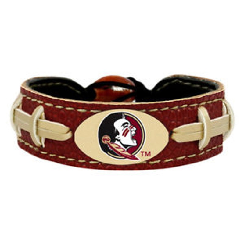 Gamewear Florida State Seminoles Team Color Football Bracelet