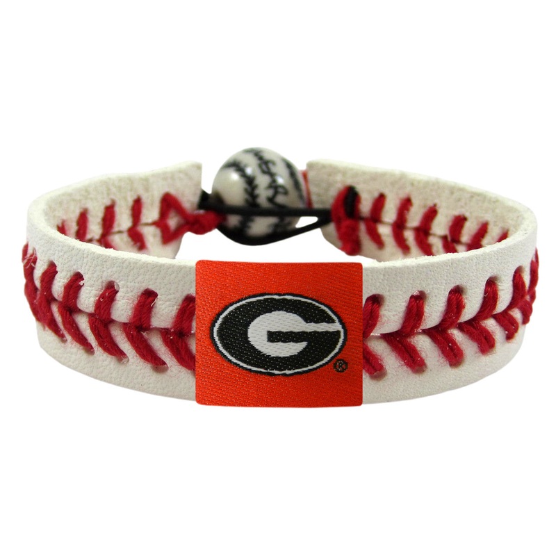 Gamewear Georgia Bulldogs Power G Logo Classic Baseball Bracelet