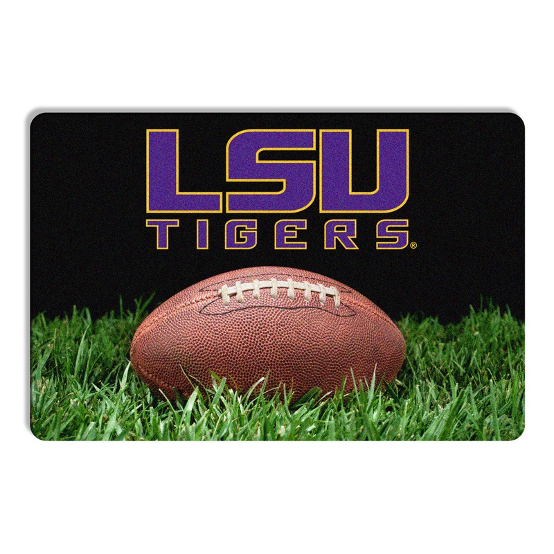 Gamewear LSU Tigers Classic Football Pet Bowl Mat Size Large
