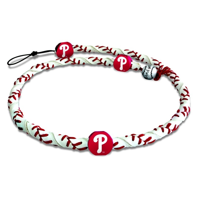 Gamewear Philadelphia Phillies Frozen Rope Classic Baseball Necklace