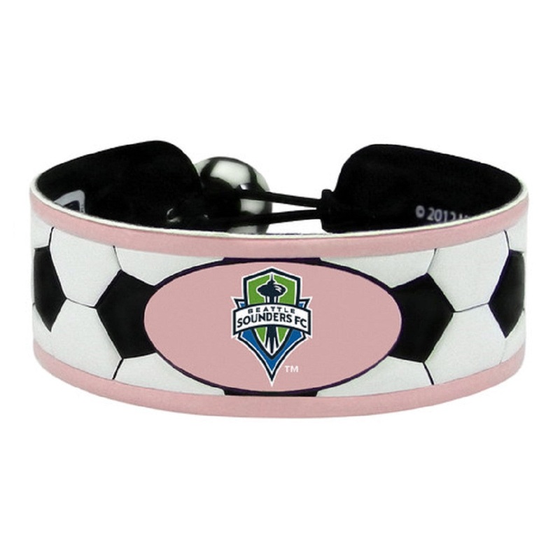 Gamewear Seattle Sounders FC Pink Soccer Bracelet