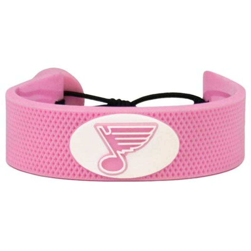 Gamewear St. Louis Blues Pink Hockey Bracelet