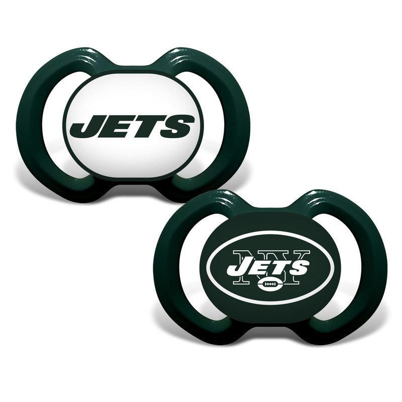 Baby Fanatic New York Jets Pacifier 2 Pack