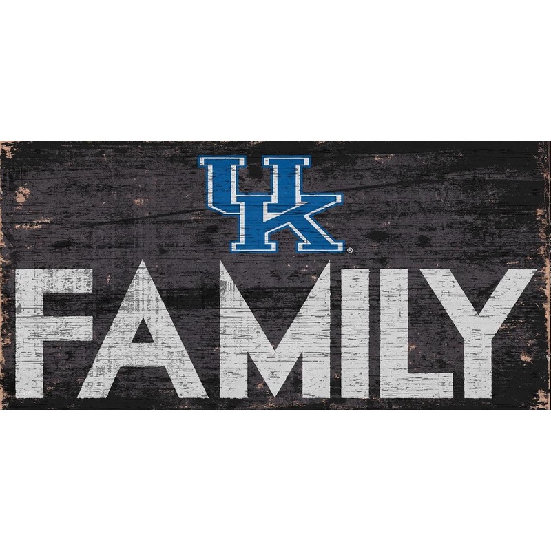 Fan Creations Kentucky Wildcats Family Design Wood Sign 12×6