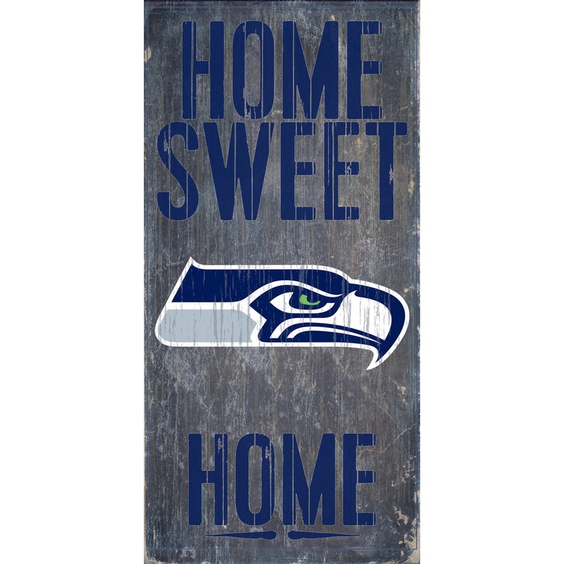 Fan Creations Seattle Seahawks Home Sweet Home Wood Sign 6×12