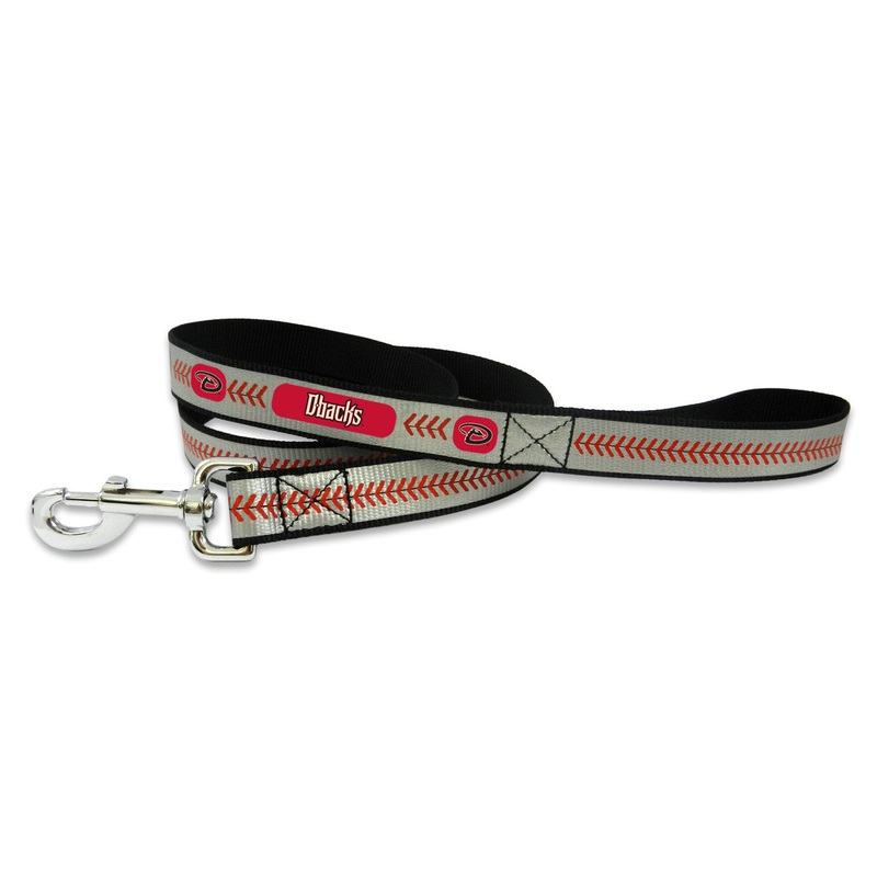 Gamewear Arizona Diamondbacks Reflective Baseball Pet Leash Size Large