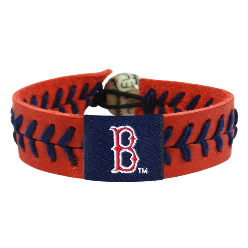 Gamewear Boston Red Sox Team Color Baseball Bracelet