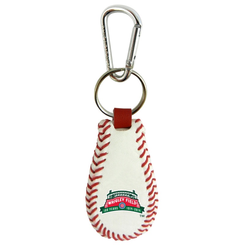 Gamewear Chicago Cubs Classic Baseball Wrigley Field 100 Years Keychain
