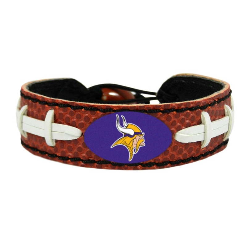 Gamewear Minnesota Vikings Classic Football Vintage Logo Bracelet