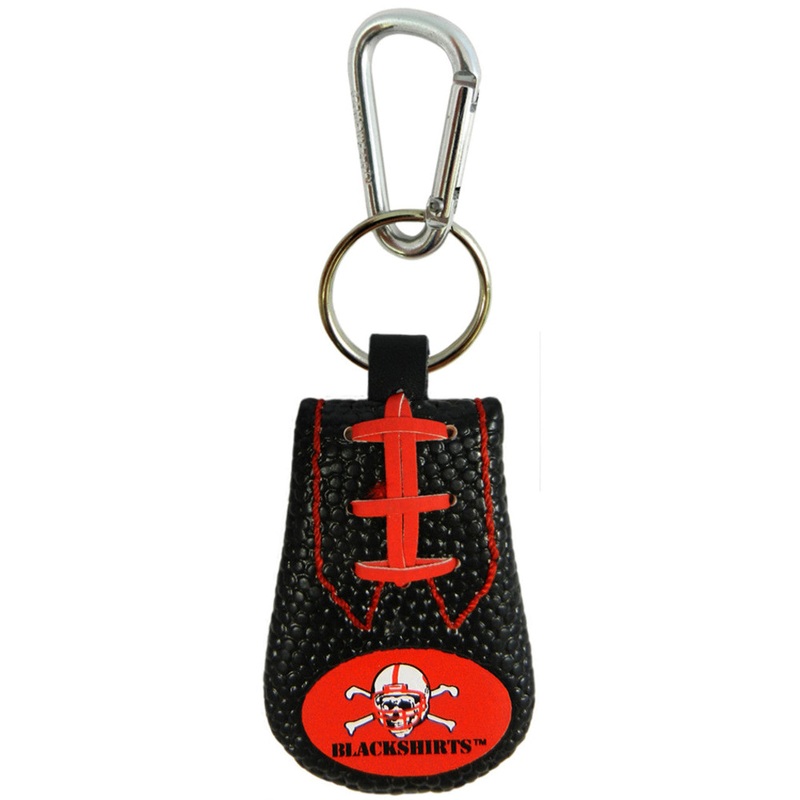 Gamewear Nebraska Cornhuskers Team Color Football Blackshirts Keychain