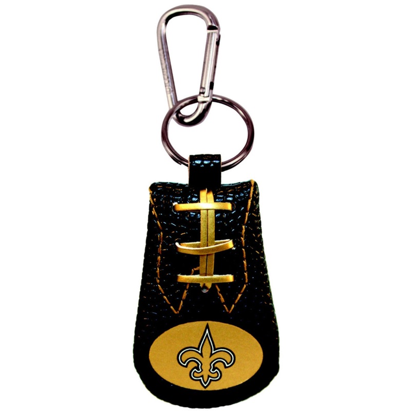 Gamewear New Orleans Saints Team Color Football Keychain