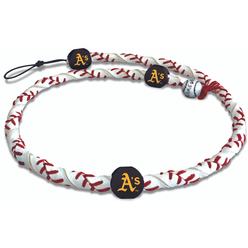 Gamewear Oakland Athletics Frozen Rope Classic Baseball Necklace