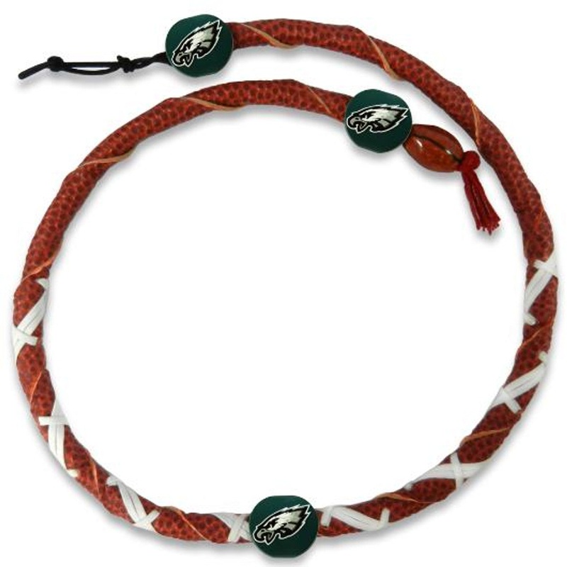 Gamewear Philadelphia Eagles Spiral Football Necklace