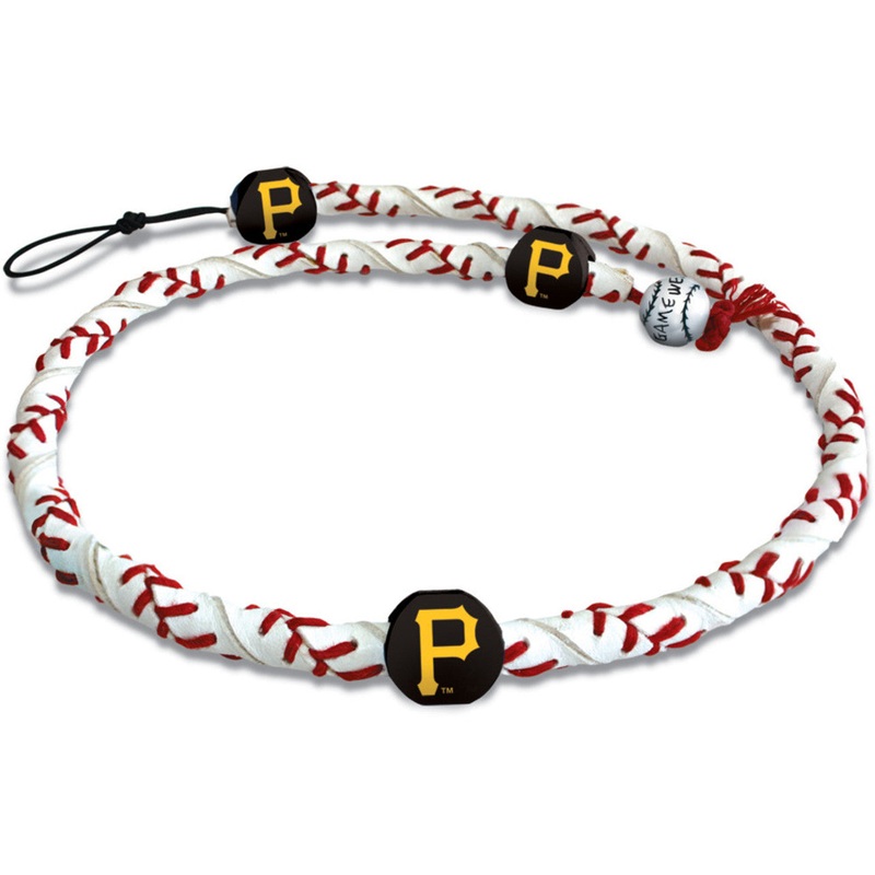 Gamewear Pittsburgh Pirates Frozen Rope Classic Baseball Necklace
