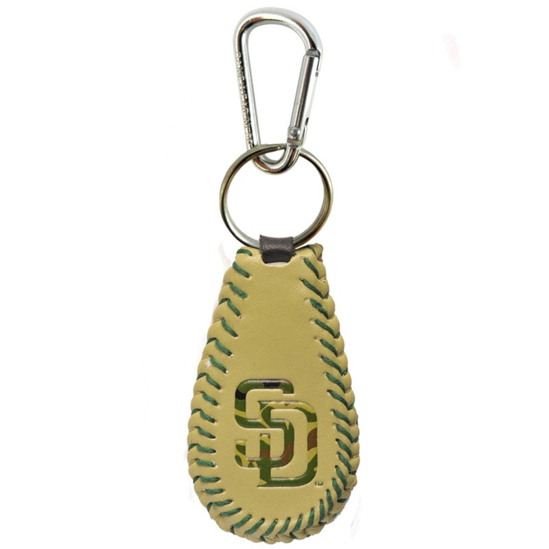 Gamewear San Diego Padres Camo Classic Baseball Keychain