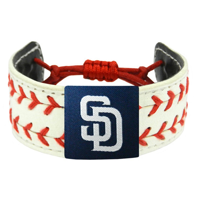 Gamewear San Diego Padres Classic Two Seamer Baseball Bracelet