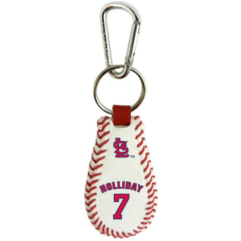 Gamewear St. Louis Cardinals Classic Baseball Matt Holiday Keychain