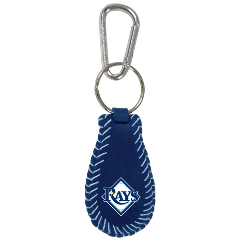 Gamewear Tampa Bay Rays Team Color Baseball Keychain