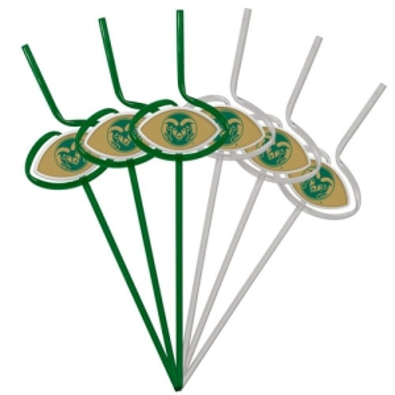 Pangea Brands Colorado State Rams Team Sipper Straws