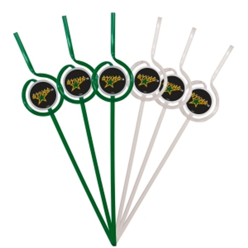 Pangea Brands Dallas Stars Team Sipper Straws