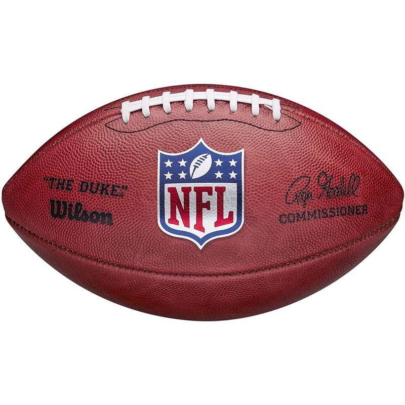Wilson Official Duke Goodell The Duke NFL Color Logo Football