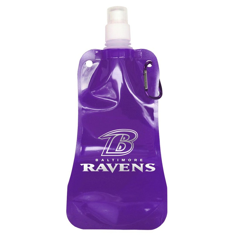 BOELTER Baltimore Ravens 16oz Foldable Water Bottle