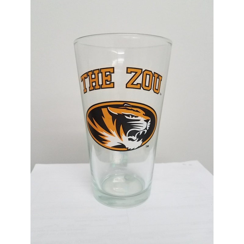 BOELTER Missouri Tigers The Zou 16oz Glass Pint