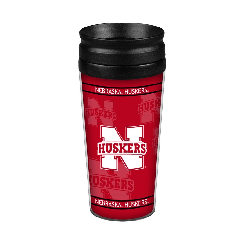 BOELTER Nebraska Cornhuskers 14oz. Full Wrap Travel Mug