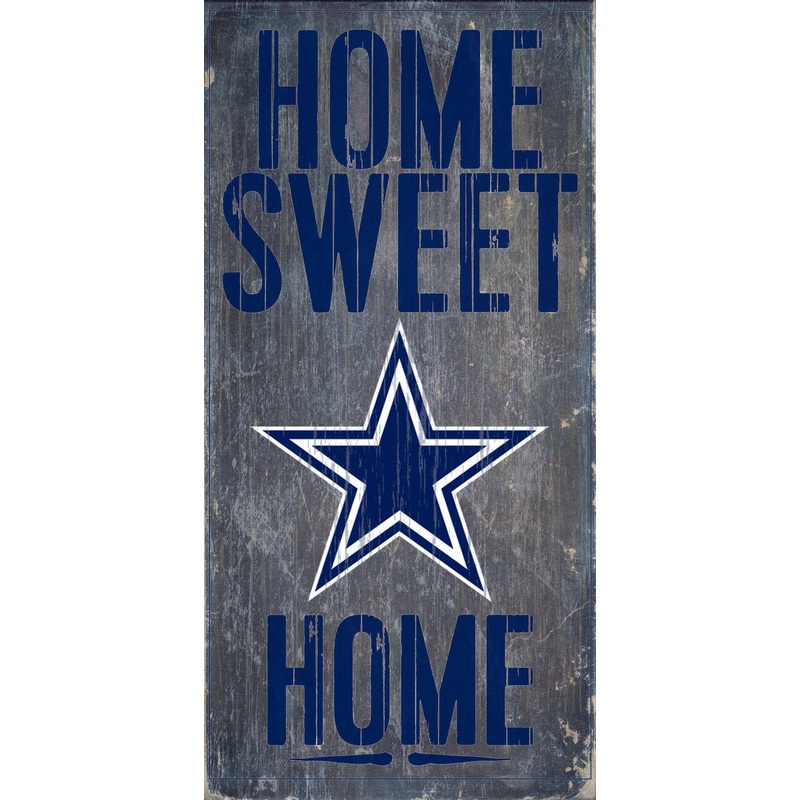 Fan Creations Dallas Cowboys Home Sweet Home Wood Sign 6×12