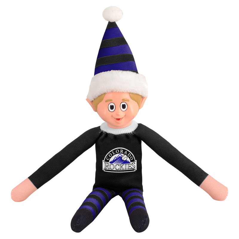 Forever Collectibles Colorado Rockies Plush Elf
