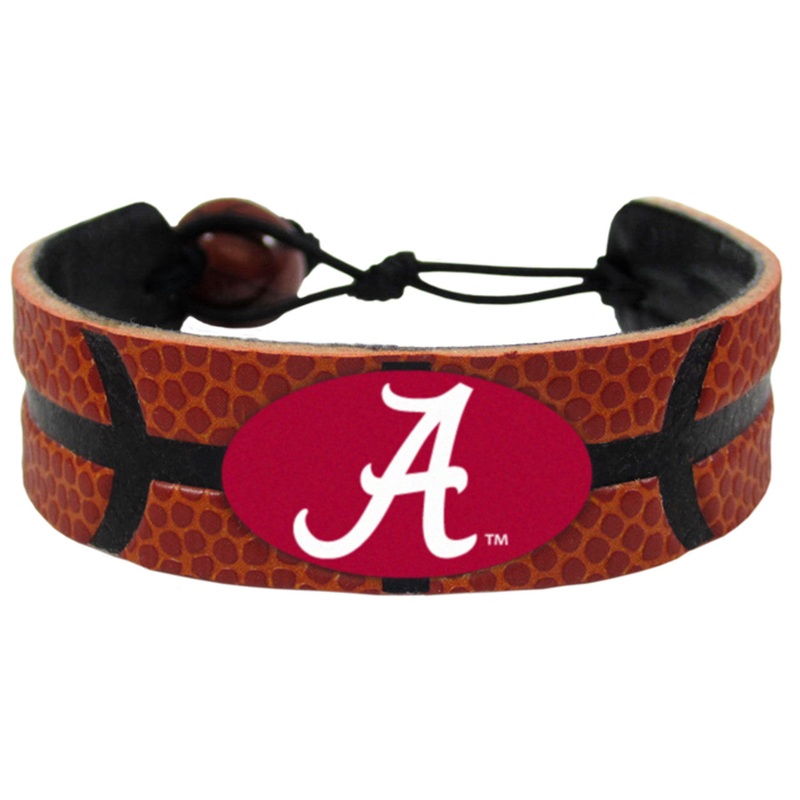Gamewear Alabama Crimson Tide Alternate A Logo Classic Basketball Bracelet