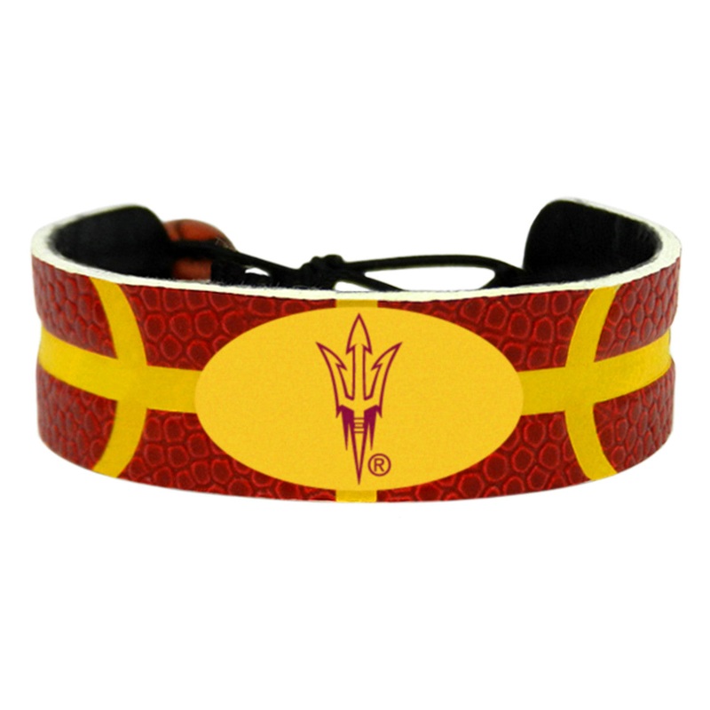 Gamewear Arizona State Sun Devils Pitchfork Logo Team Color Basketball Bracelet