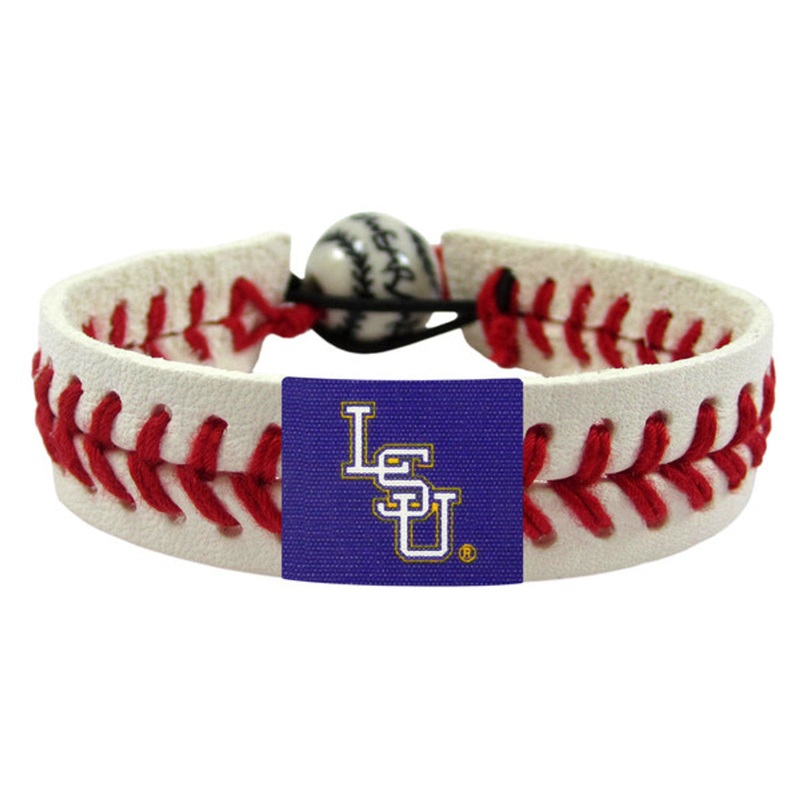 Gamewear LSU Tigers Alternate Classic Baseball Bracelet