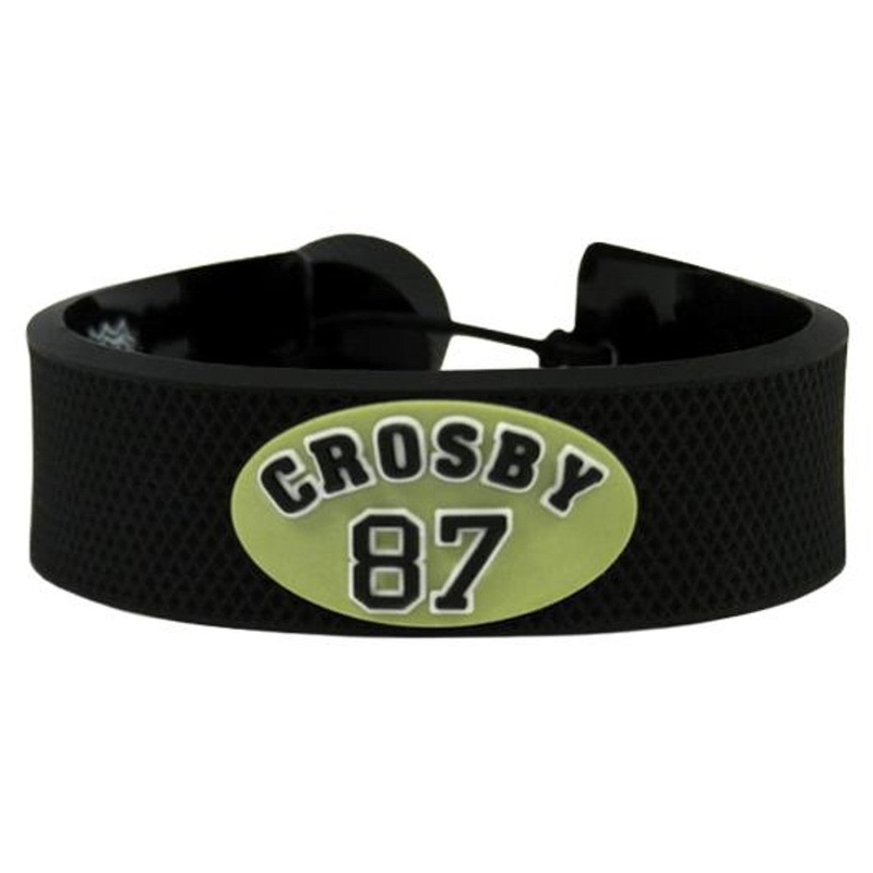 Gamewear Pittsburgh Penguins Team Color Jersey Sidney Crosby Hockey Bracelet