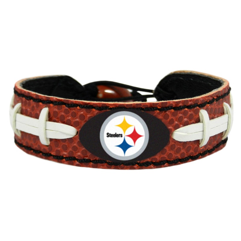 Gamewear Pittsburgh Steelers Classic Football Bracelet