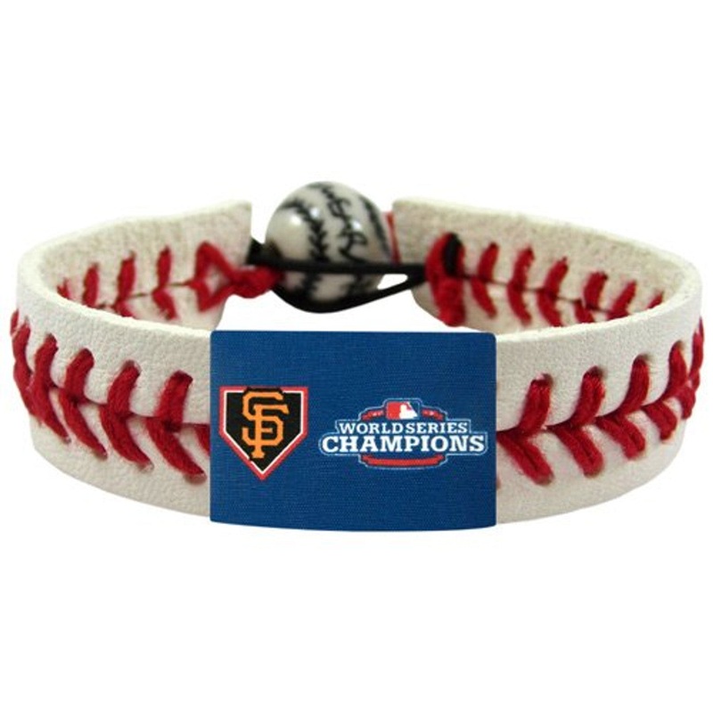 Gamewear San Francisco Giants 2012 World Series Champ Classic Baseball Bracelet