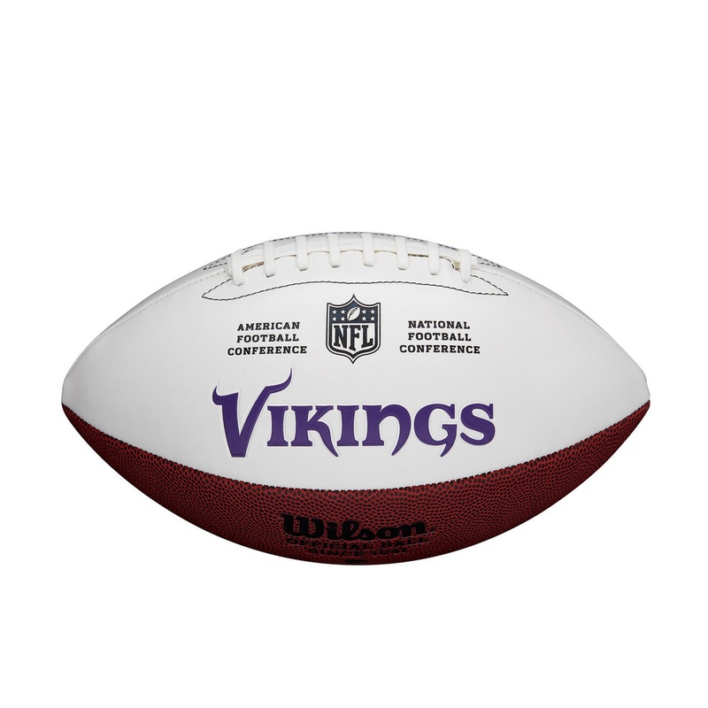 Wilson Minnesota Vikings Full Size Autographable Football