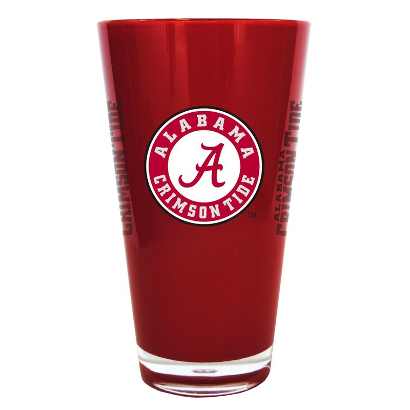 BOELTER Alabama Crimson Tide 20oz Plastic Insulated Glass Pint