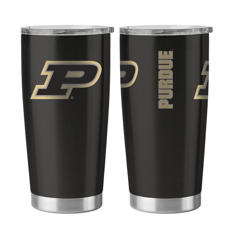 BOELTER Purdue Boilermakers Black 20oz Ultra Travel Tumbler