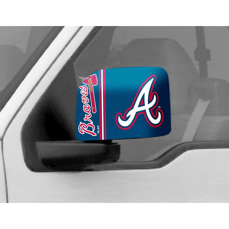 Fanmats Atlanta Braves Mirror Cover Large