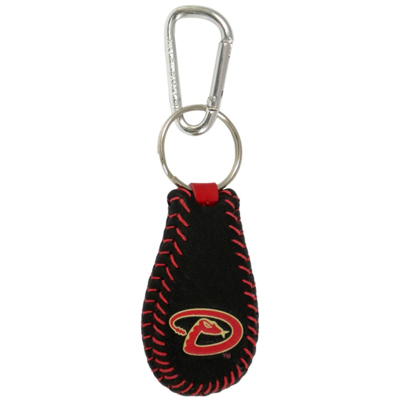 Gamewear Arizona Diamondbacks Black Team Color Baseball Keychain