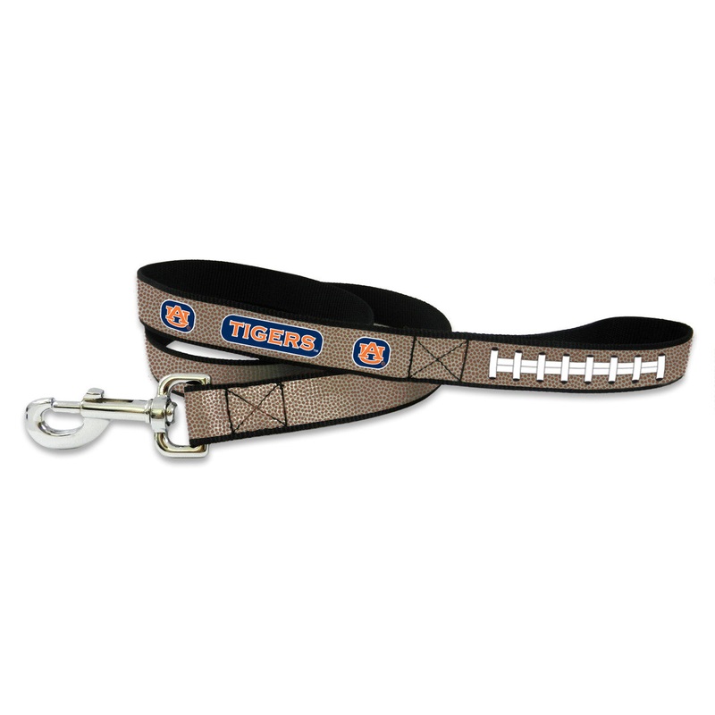 Gamewear Auburn Tigers Reflective Football Pet Leash Size Large