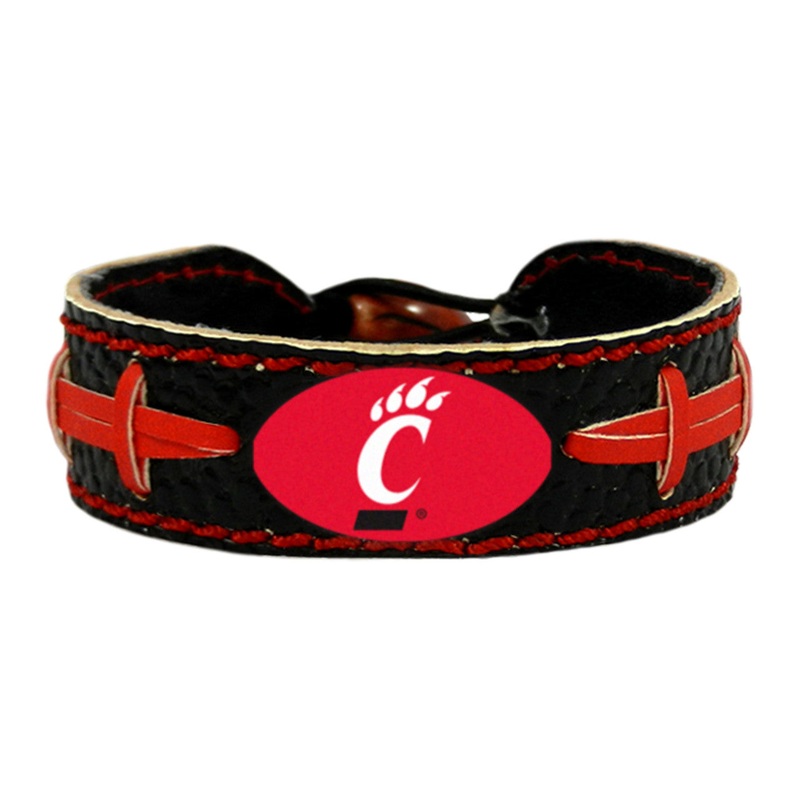 Gamewear Cincinnati Bearcats Team Color Football Bracelet