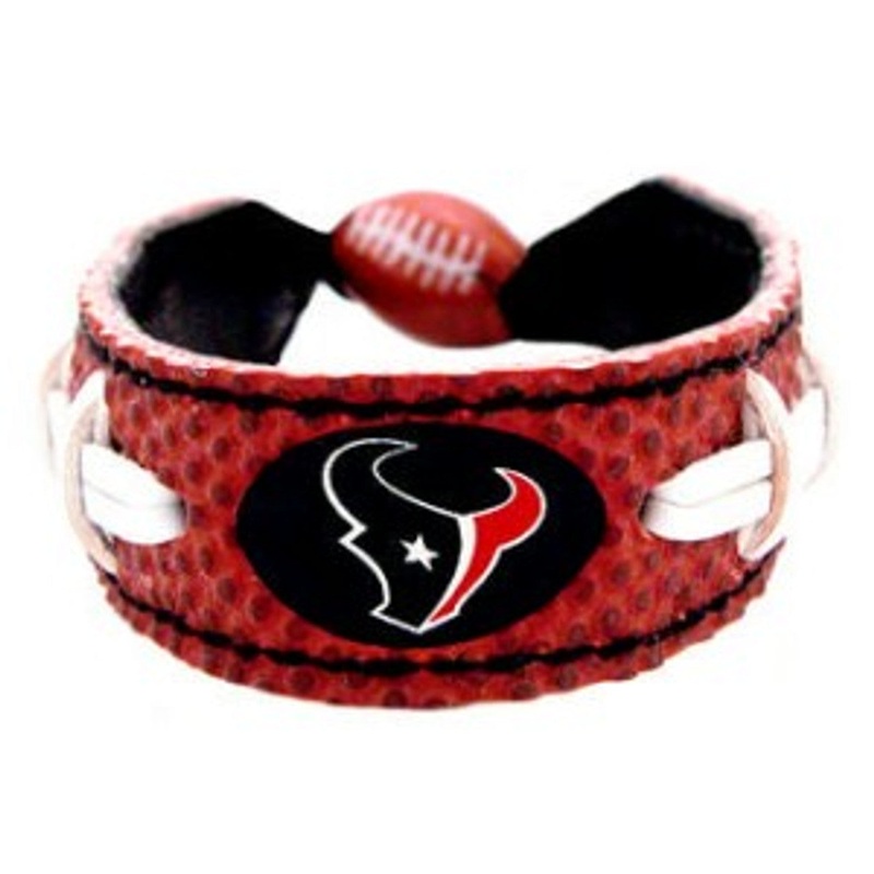 Gamewear Houston Texans Classic Football Bracelet