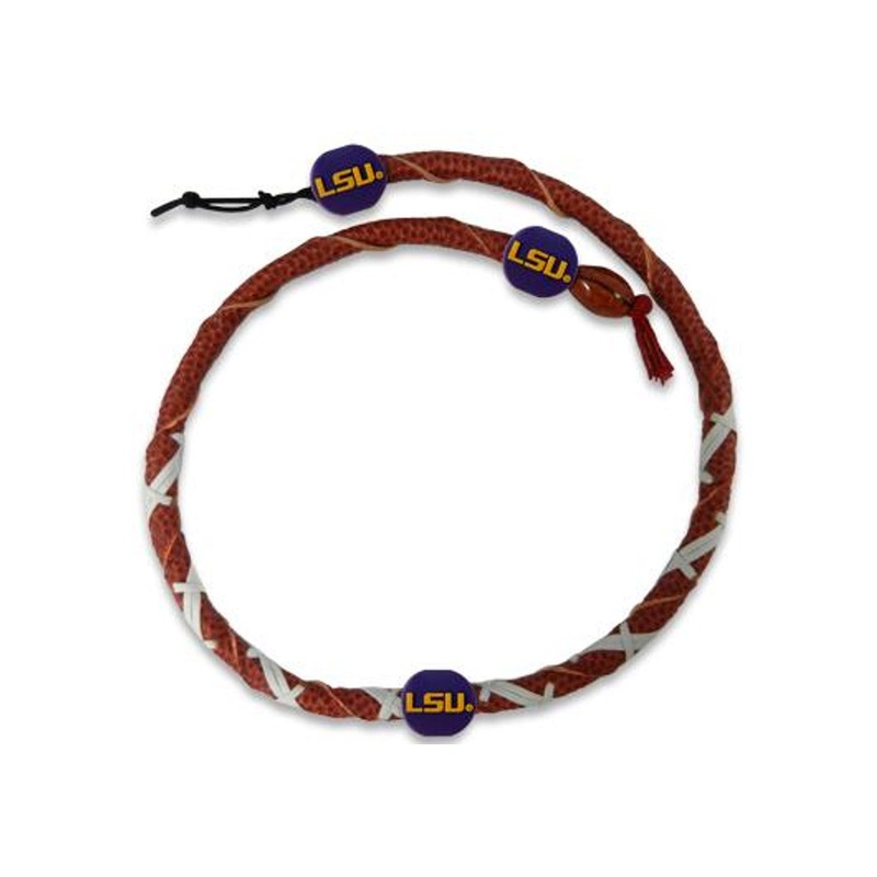 Gamewear LSU Tigers Spiral Football Necklace