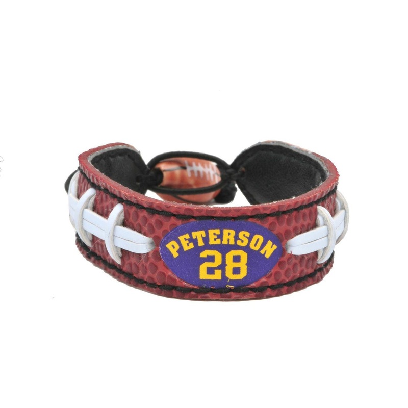 Gamewear Minnesota Vikings Classic Jersey Adrian Peterson Football Bracelet