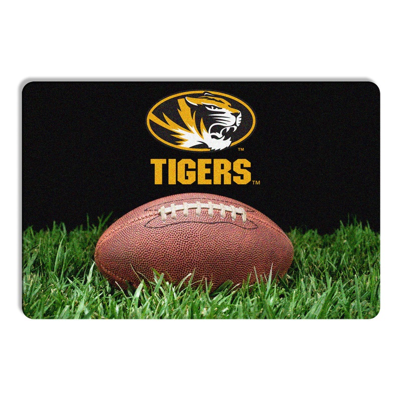 Gamewear Missouri Tigers Classic Football Pet Bowl Mat Size Large
