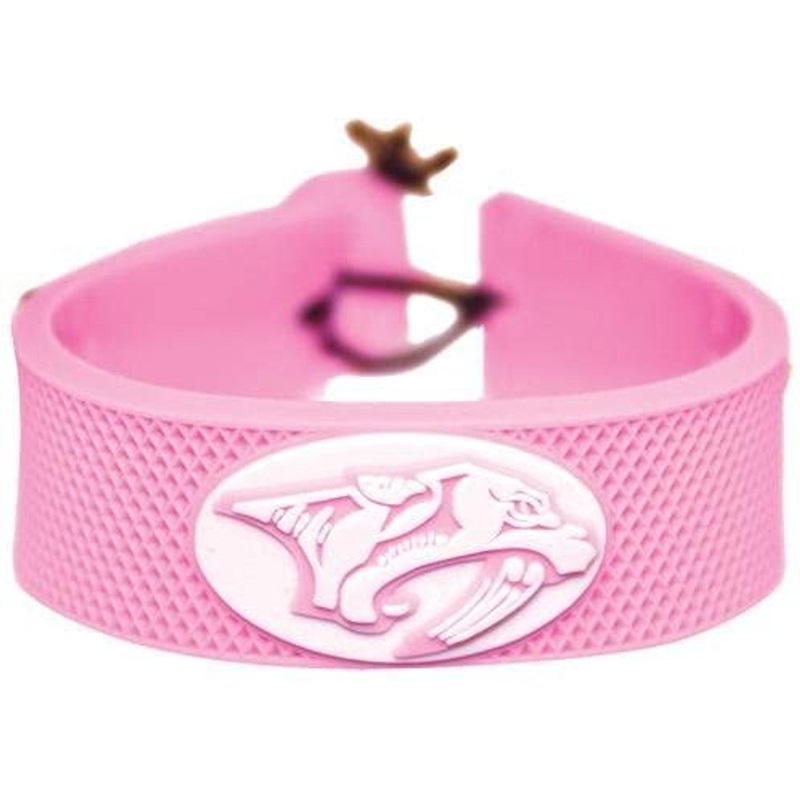 Gamewear Nashville Predators Pink Hockey Bracelet