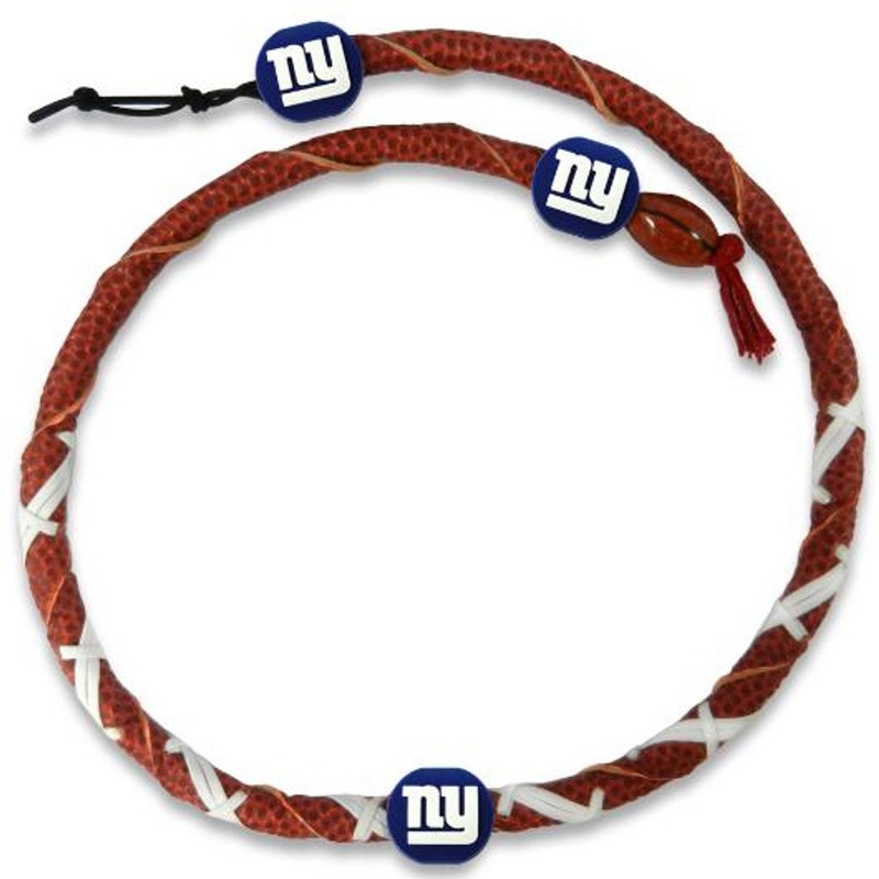 Gamewear New York Giants Spiral Football Necklace