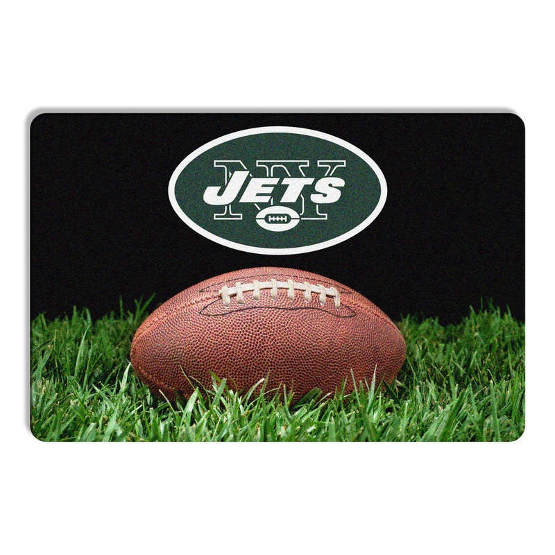 Gamewear New York Jets Pet Bowl Mat Classic Football Size Large